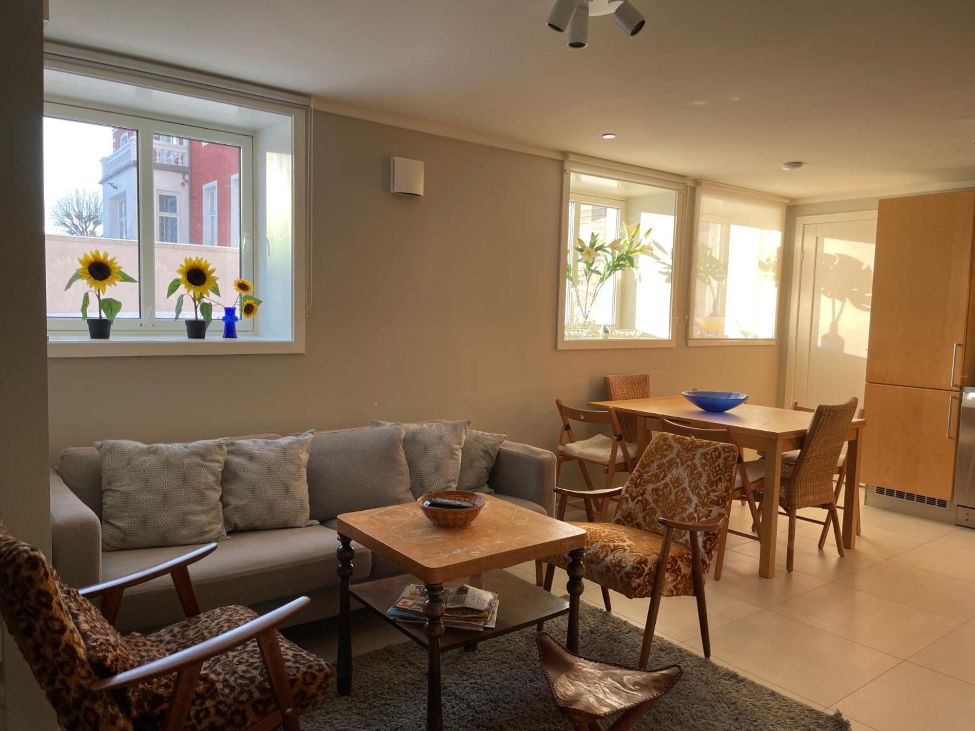 Kristiansand, Bystranda 59M2, 2 Soverom, 6 Senger Apartment Ngoại thất bức ảnh